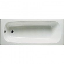Чугунная ванна 170x70 см с противоскользящим покрытием Roca Continental 21291100R
