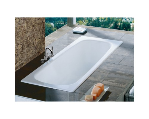 Чугунная ванна 170x70 см с противоскользящим покрытием Roca Continental 21291100R