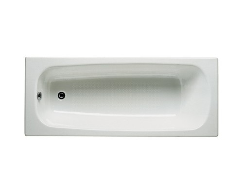 Чугунная ванна 160x70 см с противоскользящим покрытием Roca Continental 21291200R
