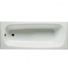 Чугунная ванна 160x70 см без противоскользящего покрытия Roca Continental 21290200R