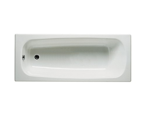 Чугунная ванна 100x70 см без противоскользящего покрытия Roca Continental 211507001