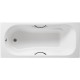 Чугунная ванна 150x75 см с противоскользящим покрытием Roca Malibu 2315G000R