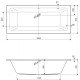 Акриловая ванна 160x70 см Cezares Plane mini PLANE MINI-160-70-42-W37