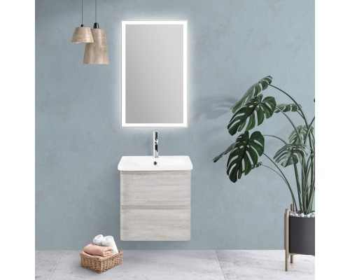 Зеркало 50x80 см BelBagno SPC-GRT-500-800-LED-BTN