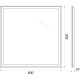 Зеркало 80x80 см BelBagno SPC-GRT-800-800-LED-BTN