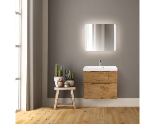 Зеркало 70x60 см BelBagno SPC-CEZ-700-600-LED-BTN