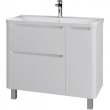 Тумба белый глянец 99,1 см Grossman Адель 1010002