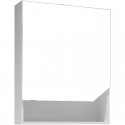 Зеркальный шкаф 60x85 см белый глянец L Grossman Инлайн 206002