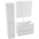 Комплект мебели белый глянец 79,7 см Grossman Адель 108003 + 4627173210249 + 208004