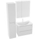 Комплект мебели белый глянец 70 см Grossman Адель 107006 + 4627173210232 + 207004