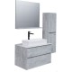 Комплект мебели светлый цемент 80 см Grossman Эдванс 108010 + GR-3031 + 208007