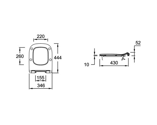 Комплект подвесной унитаз Jacob Delafon Struktura EDE102-00 + E20606-WTE + система инсталляции Tece 9400413