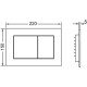 Комплект подвесной унитаз Jacob Delafon Struktura EDE102-00 + E20606-WTE + система инсталляции Tece 9400413