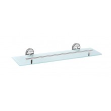 Стеклянна полка Hansen HA31007 хром