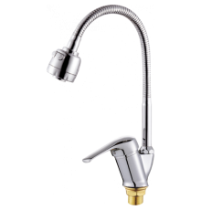 Смеситель для кухни с гибким изливом Hansen H52022 хром