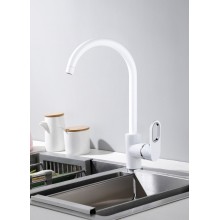 Смеситель для кухни Hansen HL53016-F белый