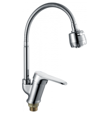 Смеситель для кухни с гибким изливом Hansen H52007 хром