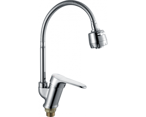 Смеситель для кухни с гибким изливом Hansen H52007 хром Смеситель для кухни с гибким изливом Hansen H52007 хром
