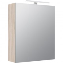 Зеркальный шкаф 50x60 см ясень шимо R IDDIS Mirro MIR5002i99