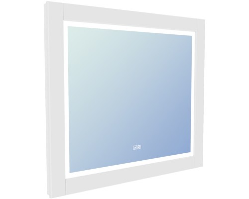 Зеркало 80x70 см белый матовый IDDIS Oxford ЗЛП110
