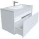 Тумба с раковиной белый матовый 97 см IDDIS Esper ESP10W0i95K