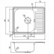 Кухонная мойка IDDIS Strit шелк STR58SDi77