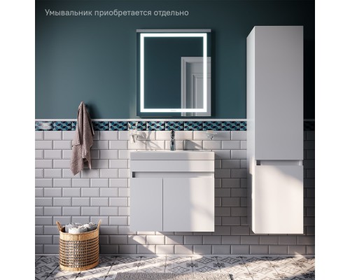 Тумба белый матовый 59,2 см IDDIS Zodiac ZOD6CD0i95 Тумба белый матовый 59,2 см IDDIS Zodiac ZOD6CD0i95