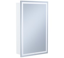 Зеркальный шкаф 50x80 см белый матовый R IDDIS Zodiac ZOD5000i99