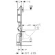 Комплект подвесной унитаз OWL 1975 Vind OWLT190302 + система инсталляции Geberit 458.125.21.1