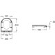 Комплект подвесной унитаз Jacob Delafon Rodin+ EDY102-00 + E23280-00 + система инсталляции Tece 9400412