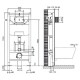 Комплект подвесной унитаз Jacob Delafon Escale E1306-00 + система инсталляции Jacob Delafon E5504-NF + E4326-CP