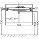 Тумба белый глянец 59,5 см Jacob Delafon Rythmik EB1307-G1C