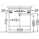 Тумба белый глянец 83 см Jacob Delafon Presquile EB1104-G1C