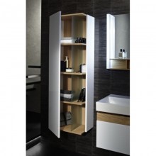 Подвесная колонна левосторонняя белый глянец Jacob Delafon Terrace EB1179G-G1C