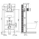 Комплект подвесной унитаз Jacob Delafon Reve E4811-00 + система инсталляции Jacob Delafon E5504-NF + E4316-CP