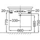 Тумба ледяной коричневый глянец 66 см Jacob Delafon Presquile EB1103-N23