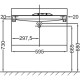 Тумба белый 59,5 см Jacob Delafon Rythmik EB1306-N18