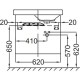 Тумба черное дерево 62 см Jacob Delafon Odeon Up EB886-E15