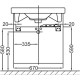 Тумба белый глянец 67 см Jacob Delafon Odeon Up EB992-G1C