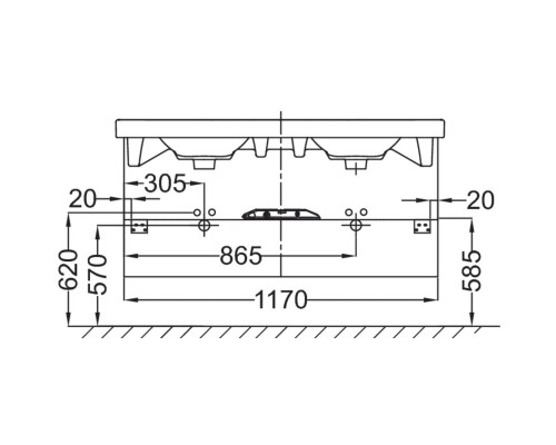 Тумба сливовый глянец 117 см Jacob Delafon Odeon Up EB887-F26