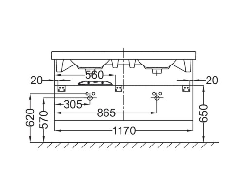 Тумба нежно-розовый матовый 117 см Jacob Delafon Odeon Up EB892-M71