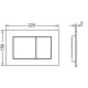 Комплект подвесной унитаз Jacob Delafon Struktura EDE102-00 + E4270-00 + система инсталляции TECE 9300302 + 9240401