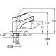 Комплект смесителей Jacob Delafon Brive E75766-CP + E75762-CP