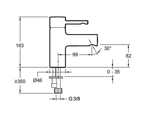 Комплект смесителей Jacob Delafon Cuff E45532-CP + E98298-CP