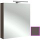 Зеркальный шкаф левосторонний светло-коричневый 60х65 см Jacob Delafon Odeon Up EB795GRU-G80