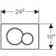 Комплект подвесной унитаз Jacob Delafon Struktura EDE102-00 + E4270-00 + система инсталляции Geberit 111.300.00.5 + 115.770.21.5 + 111.815.00.1