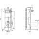 Комплект подвесной унитаз Jacob Delafon Odeon Rive Gauche EDR102-00 + E24889-00 + система инсталляции Jacob Delafon E33131RU-NF + E20859-CP-MTC