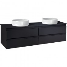 Тумба черный матовый 124 см Jacob Delafon Madeleine EB2085-J53