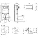 Комплект подвесной унитаз Jacob Delafon Rodin+ EDY102-00 + E23280-00 + система инсталляции Jacob Delafon E29025-NF + E4316-CP