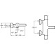 Термостат для ванны Jacob Delafon Singulier E10870-CP + E32910-CP